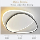 Axyaa Modern LED Ceiling Light with Remote Control - Nordic Style Home Decor