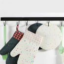 Axyaa Silicone Kitchen Gloves: Heat-Resistant & Anti-Slip Silicone Gloves