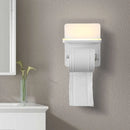 Axya USB Wall Lamp Toilet Paper Holder for Bathroom and Balcony