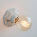 Axyaa Ceramic LED Wall Sconce: Minimalist Japan Style Bedroom & Bathroom Light