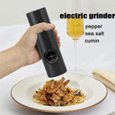 Axyaa Electric Salt Pepper Grinder Adjustable Coarseness Refillable Mill - Battery Powered