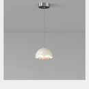 Axyaa LED Cream Pendant Light Modern Indoor Chandelier Dining Room Decor