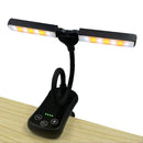 Axyaa Dual Head Book Light: Touch Control, Stepless Dimming, Eye-Friendly Reading Lamp