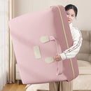 Axyaa Cotton Quilt Storage Bag for Household Clothing Organization