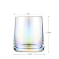 Axyaa 270ML Glass Mug - Modern Simple Style for Tea, Coffee, Juice & Water