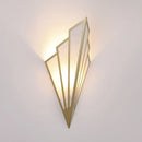 Axyaa Fan-shaped LED Wall Lamp for Bedroom Living Room Corridor Sconces