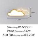 Axyaa Cloud Ceiling Lamp Modern Minimalist Indoor Light for Home Decor