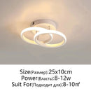 Axyaa Modern LED Ceiling Lamp Minimalist Style for Indoor Lighting