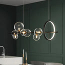 Axyaa Glass Magic Bean Pendant Lamp Modern Nordic LED Lights Home Decor