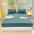Axyaa Super Skin-Friendly Mattress Cover, Non-Slip & Dirt Resistant Fitted Sheet