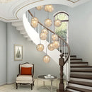 Axyaa LED Pendant Light Chandeliers for Living Room Indoor Lighting