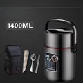 Axyaa Stainless Steel Insulated Lunch Box for Students - Multi-layer Lifting Pot