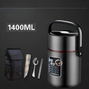 Axyaa Stainless Steel Insulated Lunch Box for Students - Multi-layer Lifting Pot