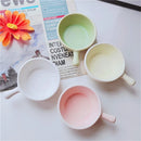 Axyaa Ceramic Seasoning Plates with Handles and Mini Milk Cups