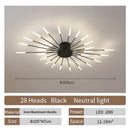 Axyaa Fireworks Design LED Ceiling Chandelier for Modern Indoor Lighting