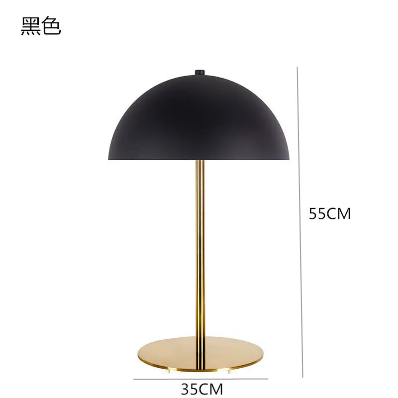 Axyaa Nordic LED Desk Light - Metallic Luster for Bedroom, Study, and Hotel