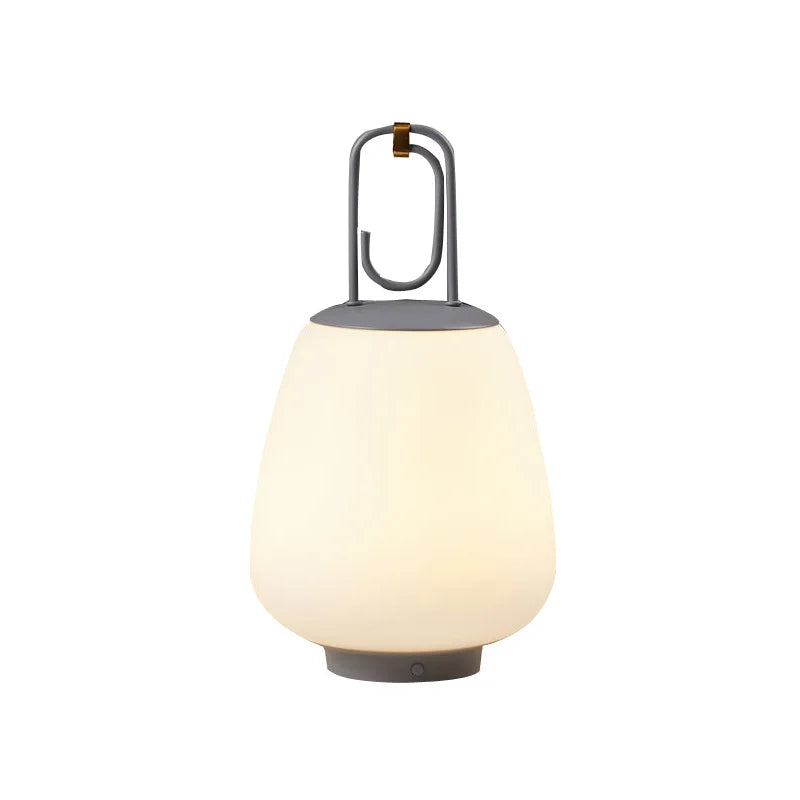 Axyaa Rechargeable Nordic Table Lamp for Stylish Living Room and Bedroom
