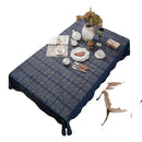 Axya Retro Crochet Tablecloth | Knitted Hollow Coffee Table Cover | Shooting Background Fabric