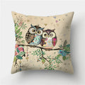 Axyaa Butterfly Cat Animals Design Pillowcase - Nordic Home Decor