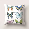 Butterfly Print Decorative Cushion Cover 45X45CM Sofa Polyester Pillow Case for Home Decor