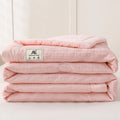 Axyaa Solid Color Simple Summer Quilt | Lightweight Air Conditioner Quilt for Dormitory