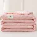 Axyaa Solid Color Summer Quilt: Double Spell Simple Quilt for Dormitories