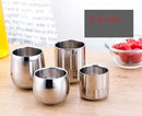 Axya Double Layer Stainless Steel Mug - Hot Tea Coffee Wine Cup Kitchen Drinkware
