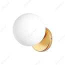 Axyaa Spherical Glass Wall Lamp for Bedroom, Living Room, and Corridor Lighting