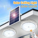 Axyaa Solar LED Ceiling Lamp for Home, Waterproof Indoor/Outdoor Lighting