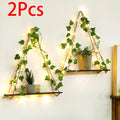 Axyaa Hanging Ivy Wall Shelf for Home Decor and Plant Display