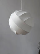 Axya French Silk Chandelier Wabi-sabi Retro Style Pendant Lamps for Living & Dining Room