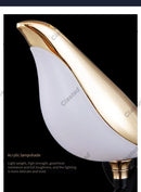 Axyaa Magpie Wall Lamp: LED 360° Rotating, Bedroom & Living Room Lighting Decoration