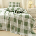 Axyaa Cotton Coarse Sheet Set - Single Piece, Summer Bedding