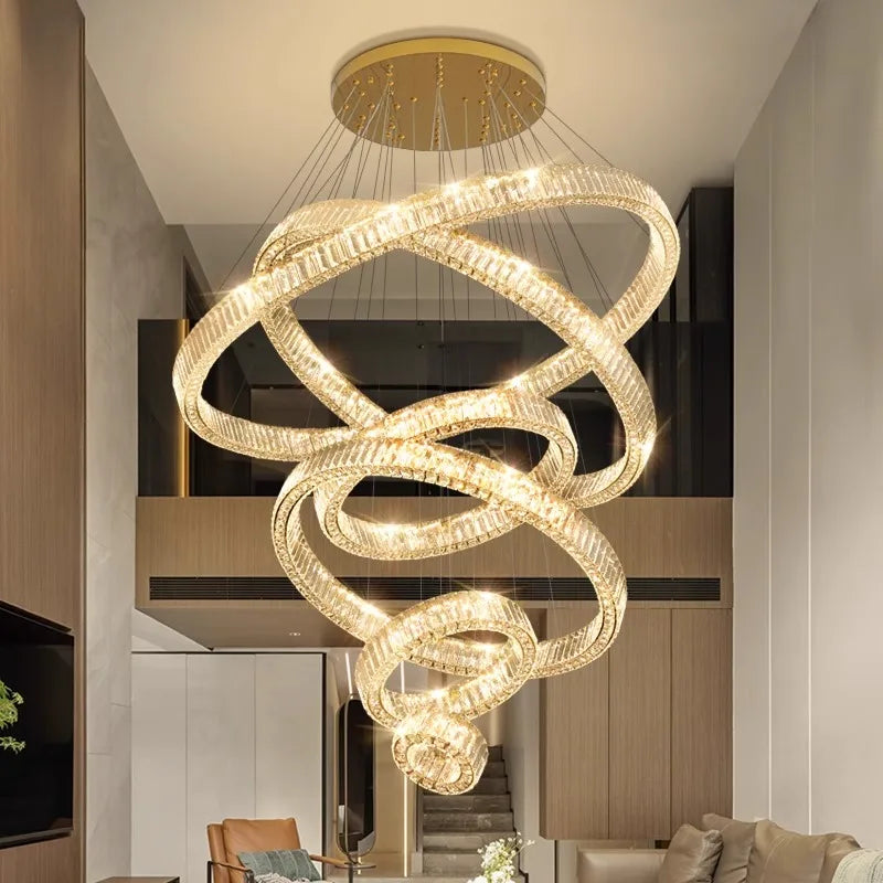 Axyaa Modern Dining Room Pendant Light Indoor LED Chandelier