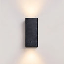 Axyaa Black Stone Wall Lamp LED Industrial Stair Light for Mirror Decor