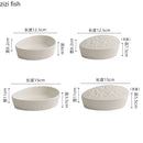 Axyaa Stone Pattern Ceramic Dessert Bowl with Lid, Ideal for Stew, Soup, and Salad