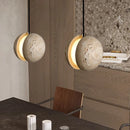 Axyaa Yellow Cave Stone Pendant Light - Nordic Wabi Sabi Style