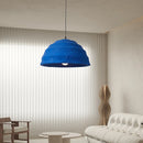 Axyaa Klein Blue Pendant Lamp Bowl 49CM Dining Table Lighting