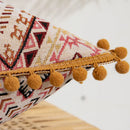 Axyaa Moroccan Tassel Cushion Cover 45x45 Nordic Style for Home Decoration