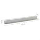 Axyaa White Ceramic Long Strip Plate Square Dessert Sushi Snack Molecular Cuisine Specialty Tableware