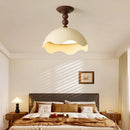 Axyaa Milky White Eggshell Pendant Light, Creative Simplicity for Living Room, Bedroom, Bar