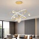 Axyaa Modern LED Chandeliers for Living Room - Indoor Hanging Light for Dining Room