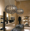 Axyaa Oval Ball LED Pendant Light for Modern Home Decor.
