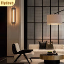 Axyaa Stainless Steel Glass Wall Lamp: Bauhaus LED Decorative Lighting for Bedroom, Dining Hall, Corridor