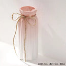 Nordic Pink Plastic Vase by Axyaa - Modern Home Decor & Floral Storage