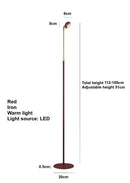 Axyaa Adjustable Height Floor Lamp for Bedroom Living Room Study, Warm Atmosphere Lighting