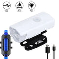 Axyaa Bike Light Set: USB Rechargeable Headlights & Taillights for Riding Safety