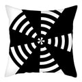 Sword Target Pattern Cushion Cover 45X45cm by Axyaa - Realistic Art Print Home Decor Pillowcase