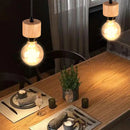 Axyaa Retro Industrial Ceiling Pendant Light - Metal Vintage Bedside Lamp for Kitchen and Bar