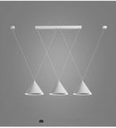 Axyaa Black Iron Pendant Lamps for Modern Indoor Lighting Fixture